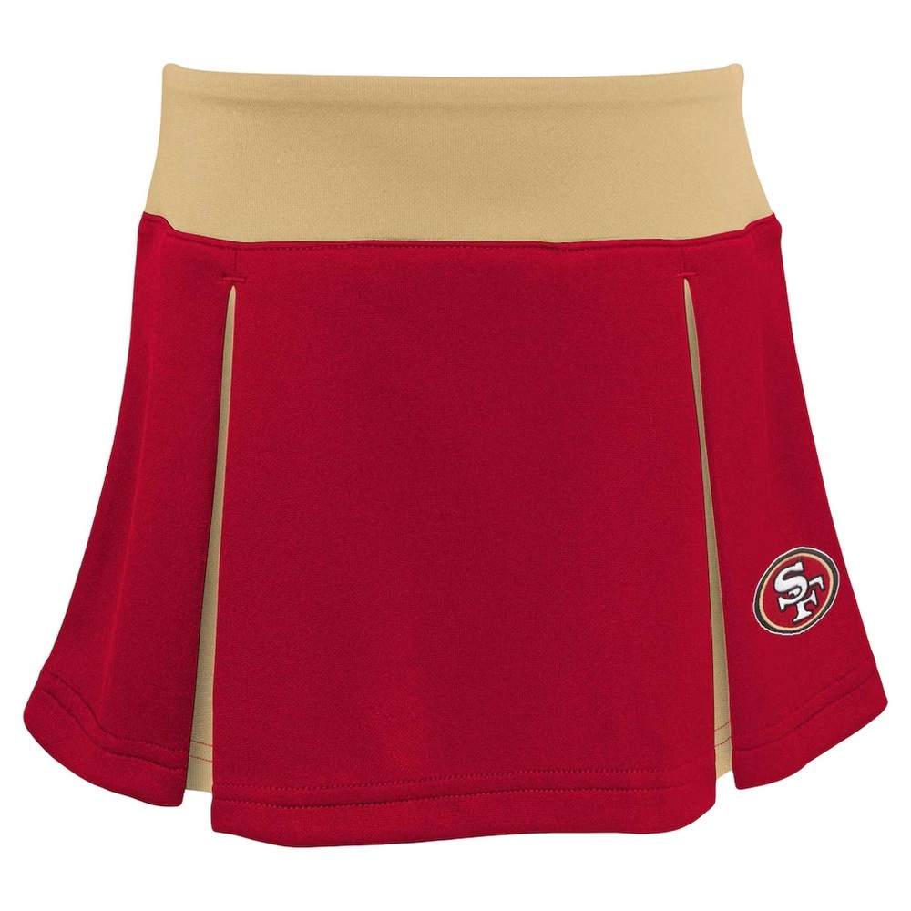 49ers cheerleading skirt Youth Large